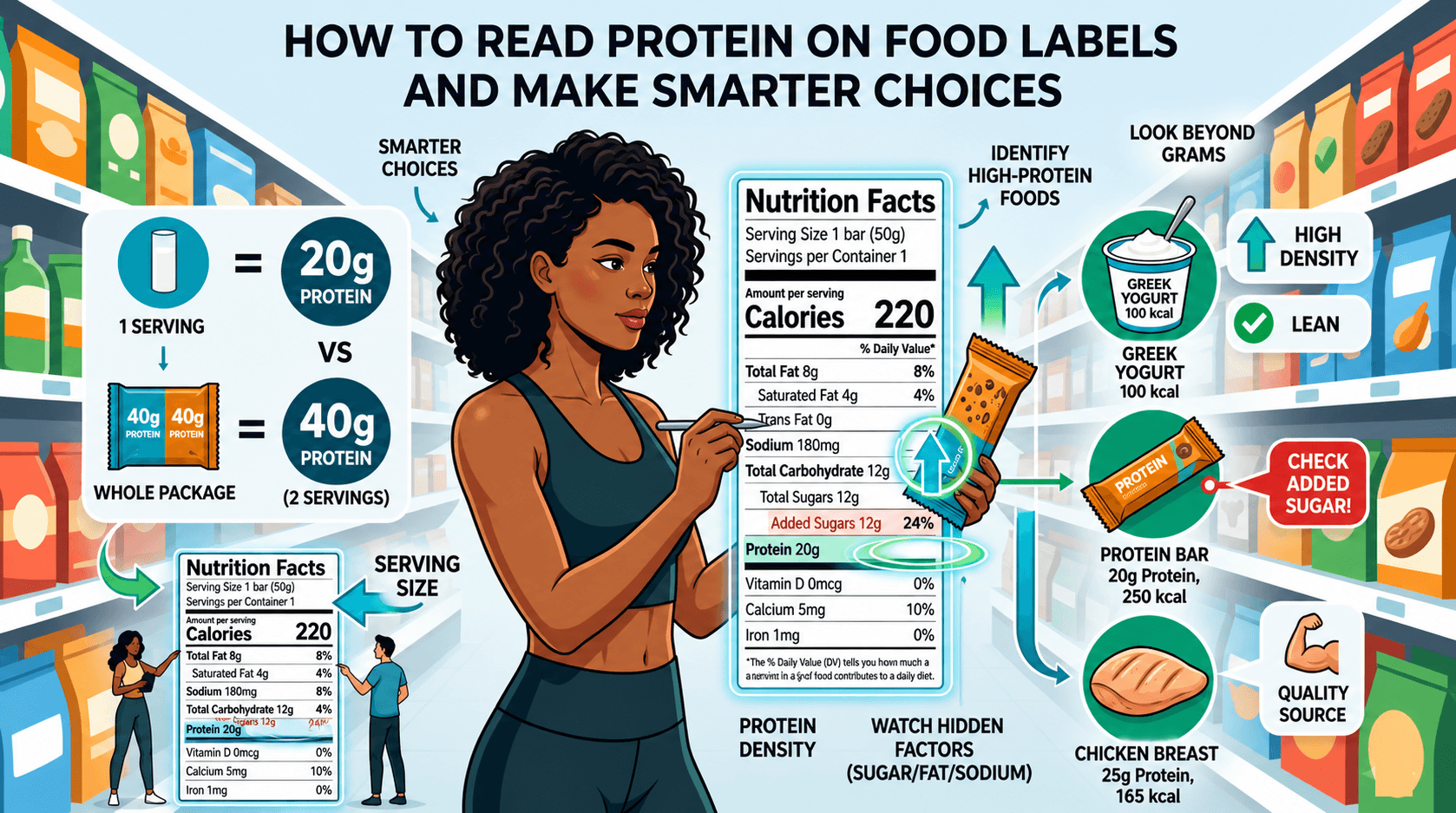 High protein foods