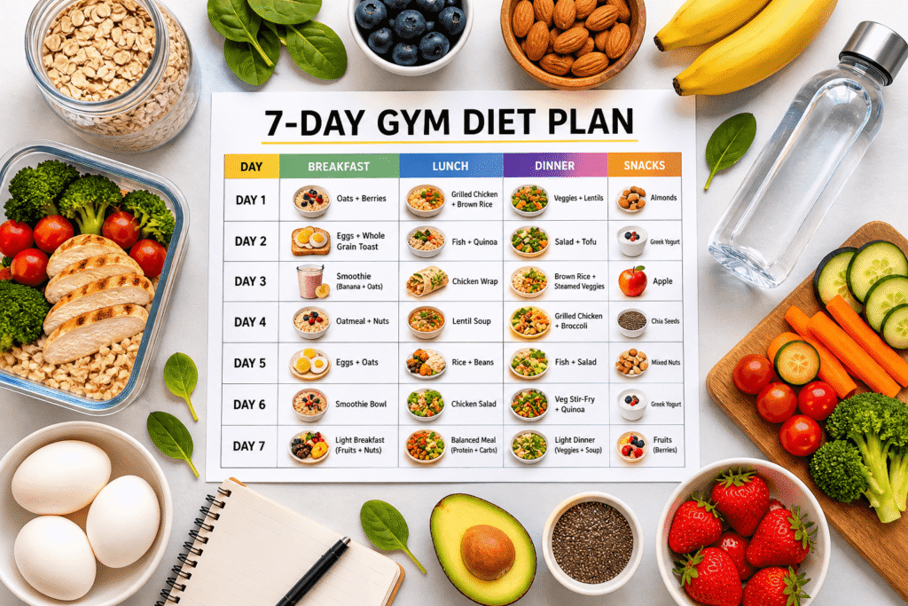 best diet for gym beginners